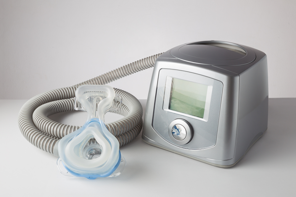 CPAP machine, mask and hose